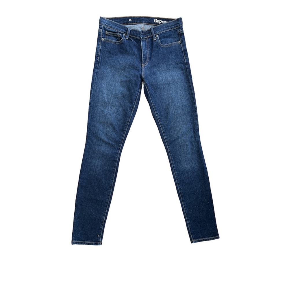 Gap Auth TR Skinny Jeans Dark Indigo Skinny Sz 27r.